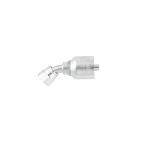 Female JIC 37° Swivel Elbow 45° Short Drop