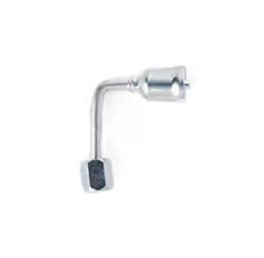Female JIC 37° - Swivel Elbow 90° Long Drop