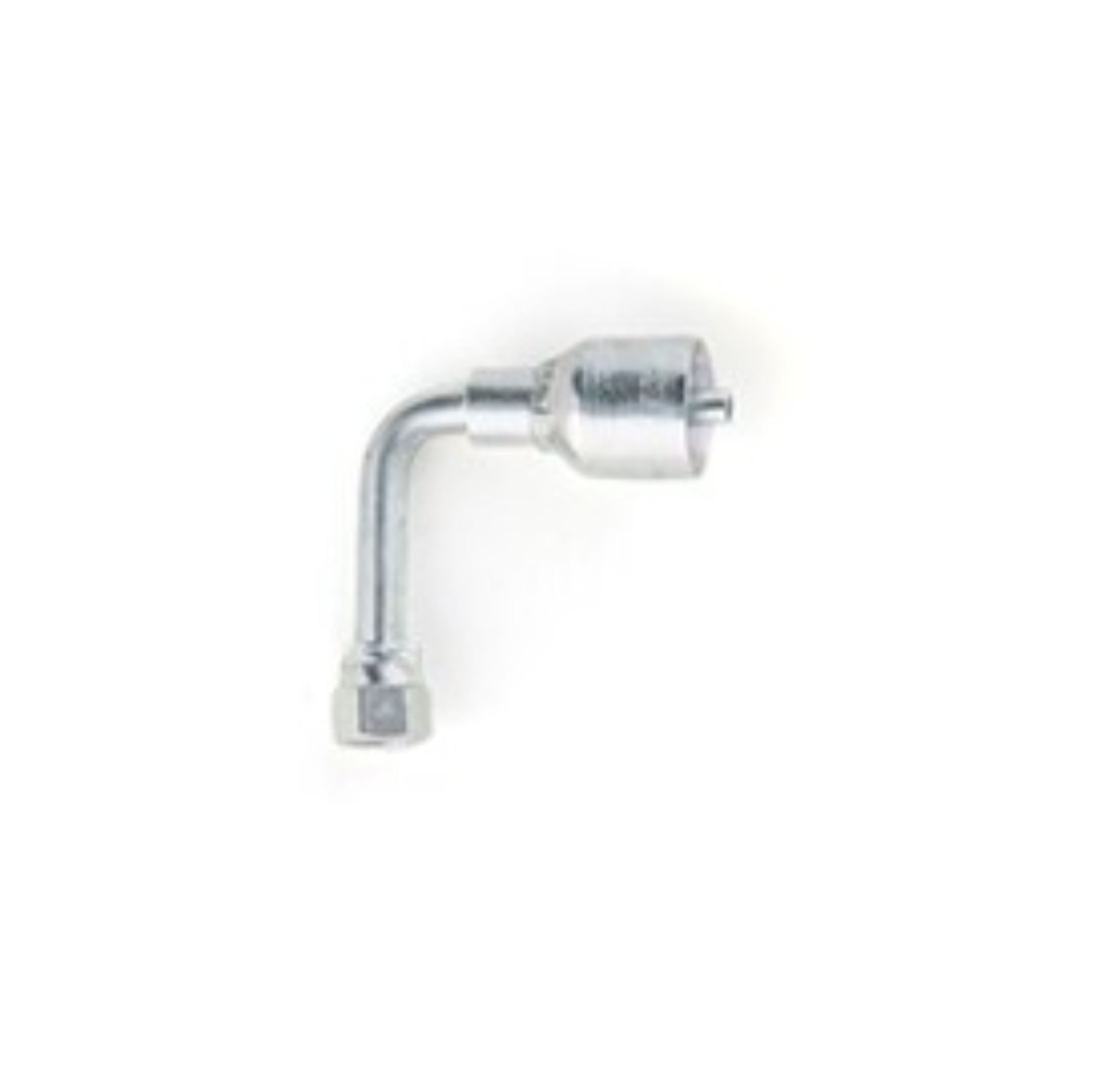 Female JIC 37° Swivel Elbow 90° Long Drop