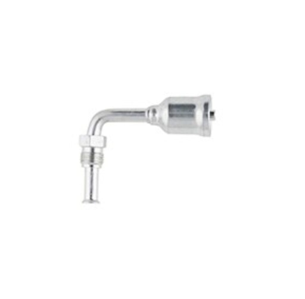 Male Inverted SAE 45° Swivel Elbow 90°