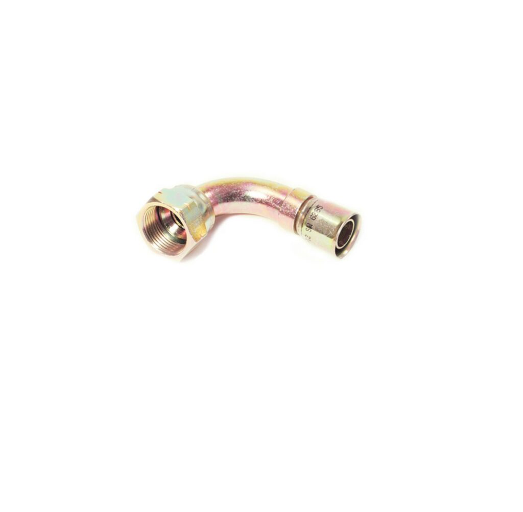 Female SAE 45 Swivel 90° Elbow