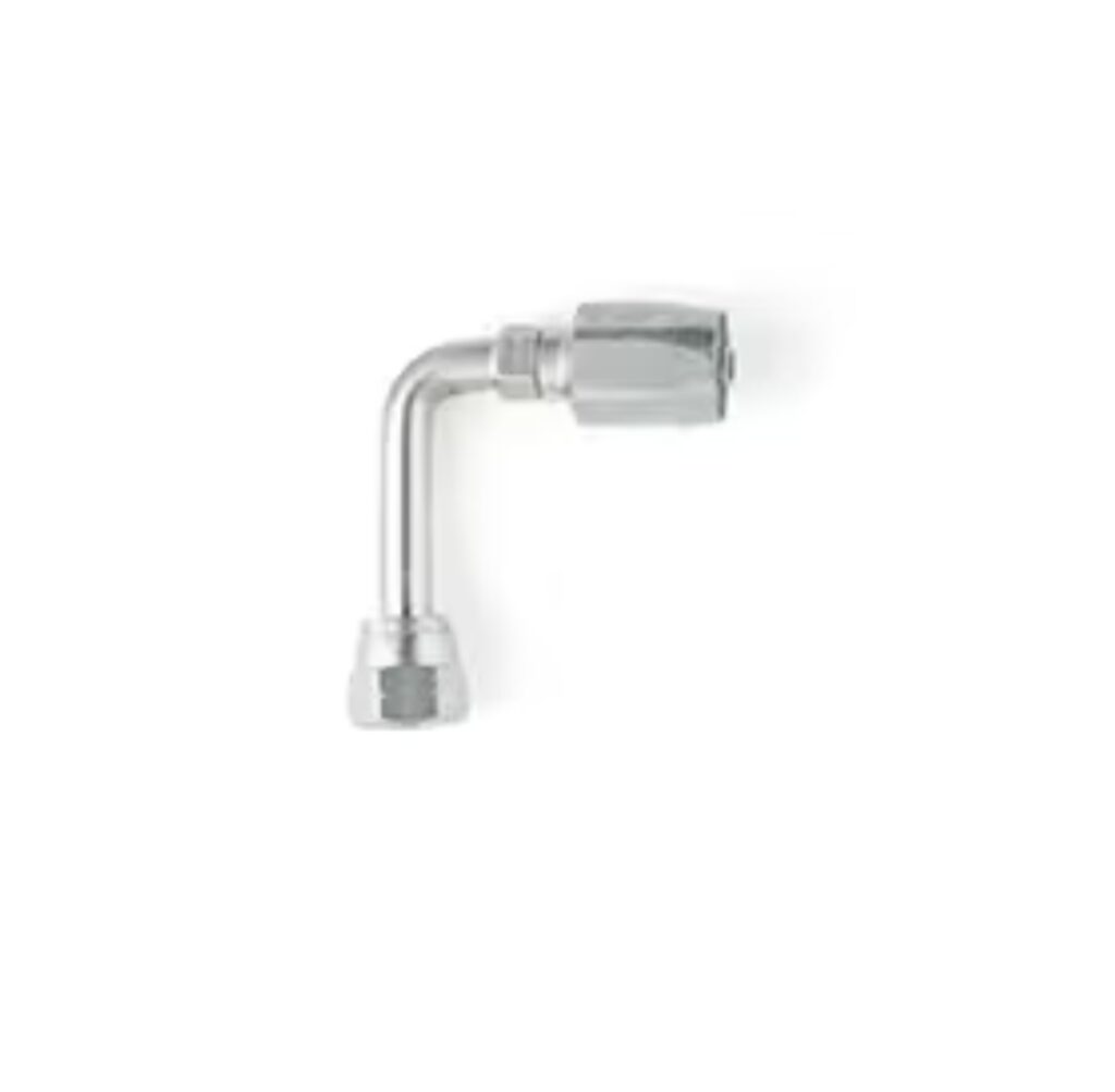 Female SAE 45° Swivel Elbow 90° Long Drop