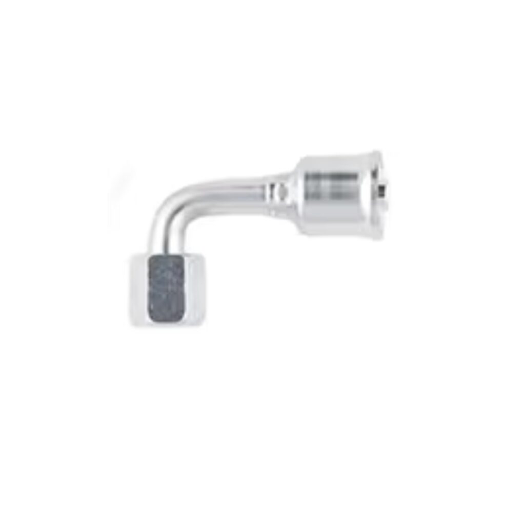 Female JIC 37° - Swivel Shape Elbow 90° Short Drop